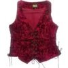 Evie Burgundy Velvet Lace-Up Top -TUNNEL Vision Outlet sDVx d6fad5e7 e2bd 4e71 93e0 b9b2d5501672