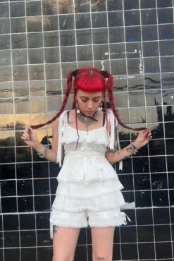 Fern White Bloomer Set 28 Fern White Bloomer Set -TUNNEL Vision Outlet sfgsw