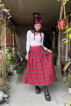 Muzzle Plaid Maxi Kilt -TUNNEL Vision Outlet ukafeGs