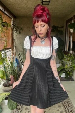 Alicia Underbust Pinstripe Dress -TUNNEL Vision Outlet wesfDA